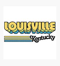 Louisville, KY | City Stripes Photographic Print