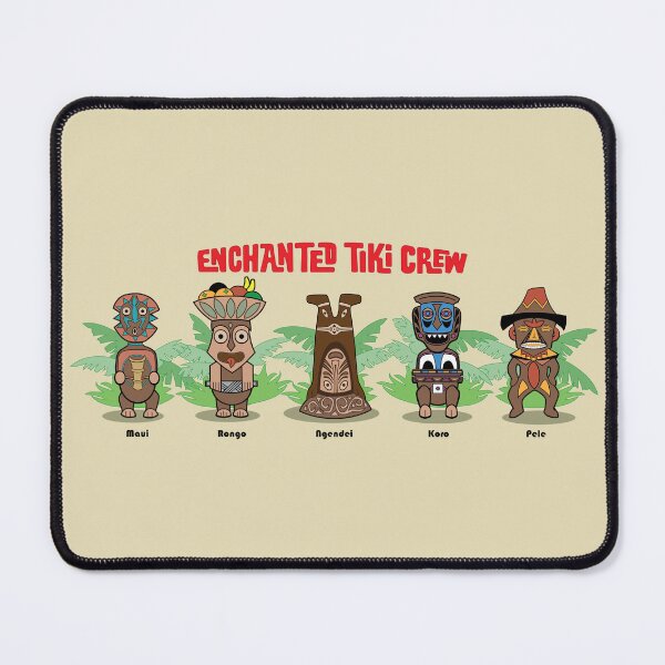 Item preview, Enchanted Tiki Crew designed and sold by flashoverstudio.