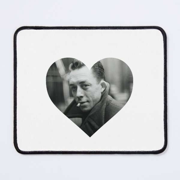 Item preview, Albert Camus heart | I love Albert Camus designed and sold by stickerskool.