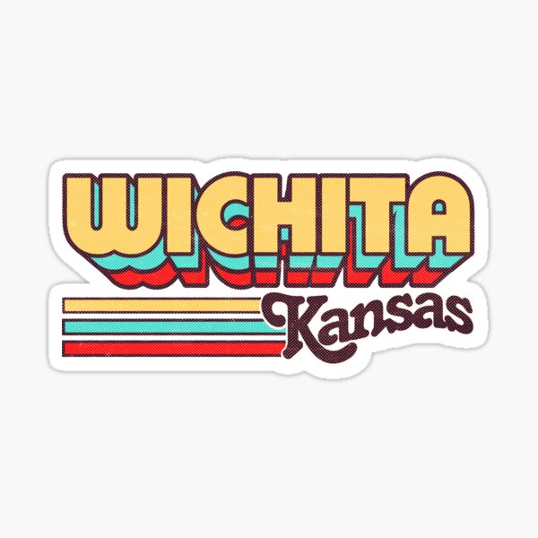 Item preview, Wichita, KS | City Stripes designed and sold by retroready.