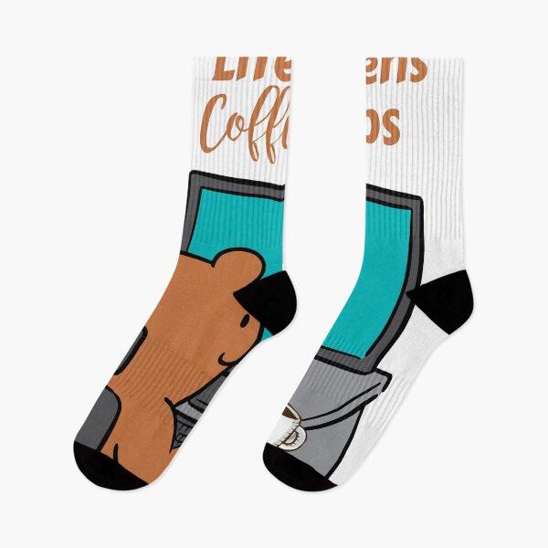 Item preview, Life Happens Coffee Helps designed and sold by Artistusha.
