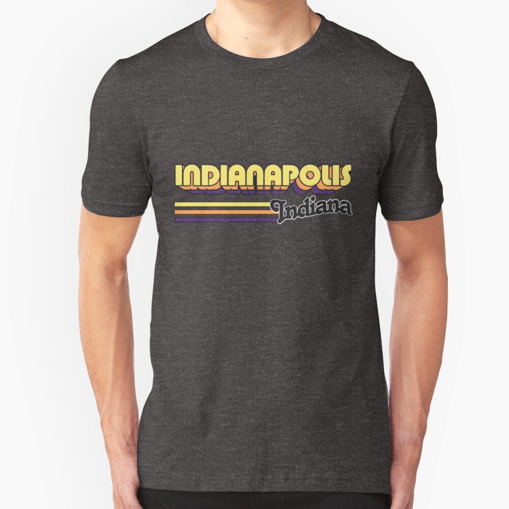 Indianapolis, IN | City Stripes Slim Fit T-Shirt