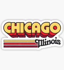 Chicago, IL | City Stripes Sticker