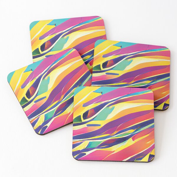 Item preview, Vibrant Life Abstract Digital Paintings designed and sold by ThinkFun! Design.