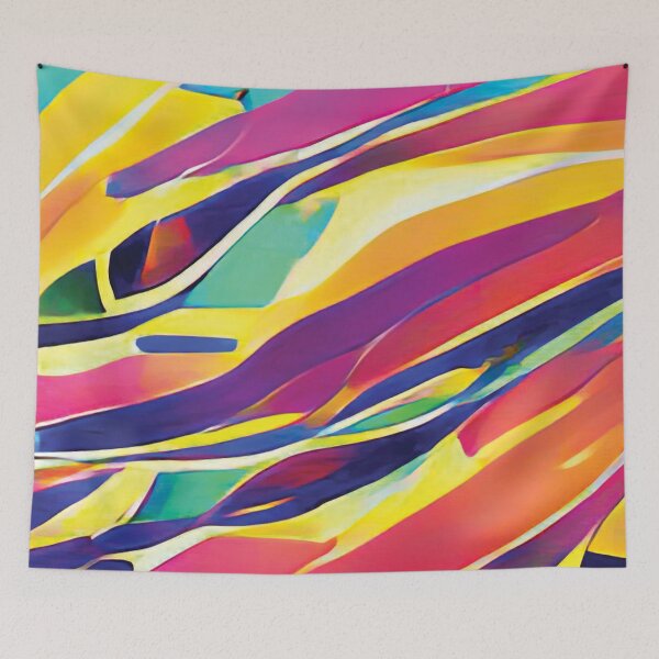 Item preview, Vibrant Life Abstract Digital Paintings designed and sold by ThinkFun! Design.