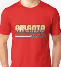 Atlanta, GA | City Stripes Unisex T-Shirt