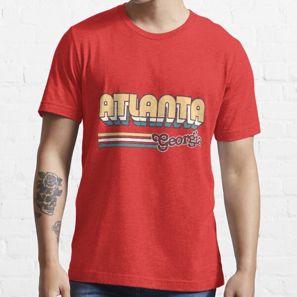 "Atlanta, GA City Stripes" Tshirt for Sale by retroready Redbubble