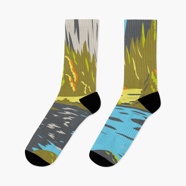 Item preview, Nelson Lakes National Park New Zealand Vintage designed and sold by KrisSidDesigns.