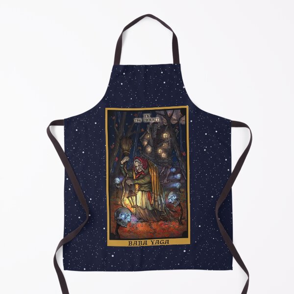 Item preview, Baba Yaga The Hermit Tarot Card designed and sold by TheGhoulishGarb.