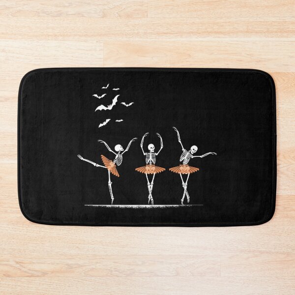 Item preview, Dancing Ballerina Skeletons Halloween Ballet Tutu Spooky Design - Dancing Skeleton  designed and sold by Pawfect-Purr.