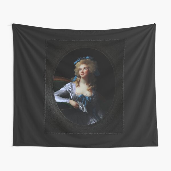 Madame Grand (Noel Catherine Vorlee) by Elisabeth Louise Vigee Le Brun Remastered Xzendor7 Classical Art Old Masters Reproductions Tapestry