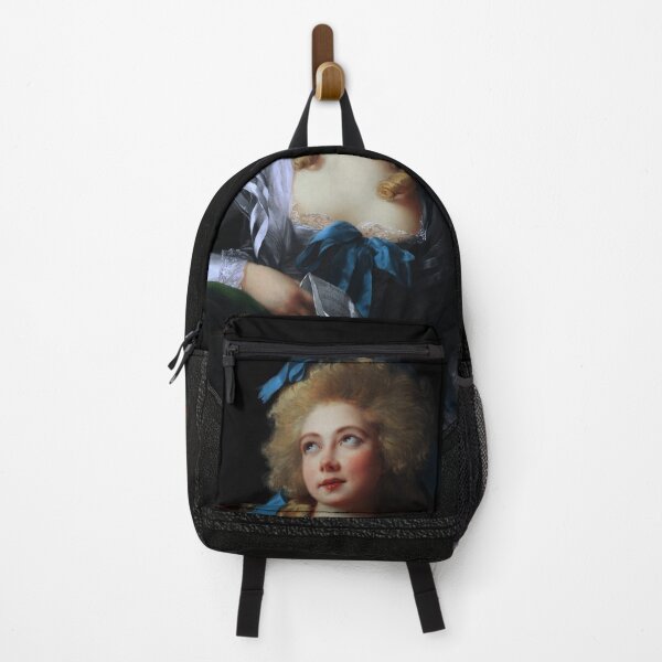 Madame Grand (Noel Catherine Vorlee) by Elisabeth Louise Vigee Le Brun Remastered Xzendor7 Classical Art Old Masters Reproductions Backpack