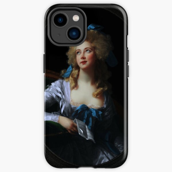 Madame Grand (Noel Catherine Vorlee) by Elisabeth Louise Vigee Le Brun Remastered Xzendor7 Classical Art Old Masters Reproductions iPhone Tough Case