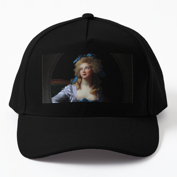 Madame Grand (Noel Catherine Vorlee) by Elisabeth Louise Vigee Le Brun Remastered Xzendor7 Classical Art Old Masters Reproductions Baseball Cap
