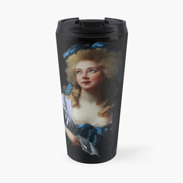 Madame Grand (Noel Catherine Vorlee) by Elisabeth Louise Vigee Le Brun Remastered Xzendor7 Classical Art Old Masters Reproductions Travel Coffee Mug