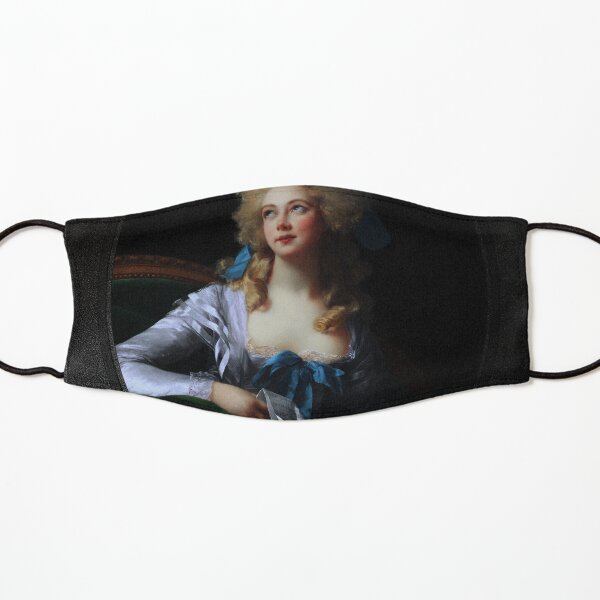 Madame Grand (Noel Catherine Vorlee) by Elisabeth Louise Vigee Le Brun Remastered Xzendor7 Classical Art Old Masters Reproductions Kids Mask