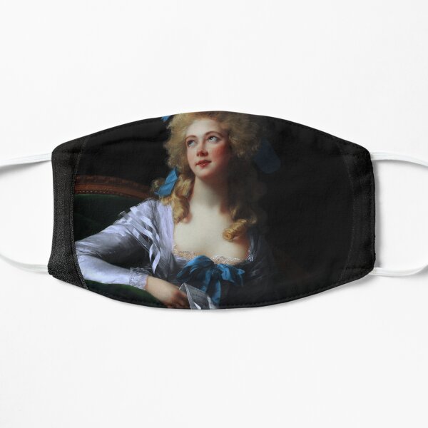 Madame Grand (Noel Catherine Vorlee) by Elisabeth Louise Vigee Le Brun Remastered Xzendor7 Classical Art Old Masters Reproductions Flat Mask
