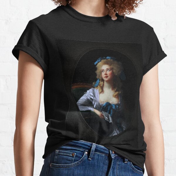 Madame Grand (Noel Catherine Vorlee) by Elisabeth Louise Vigee Le Brun Remastered Xzendor7 Classical Art Old Masters Reproductions Classic T-Shirt