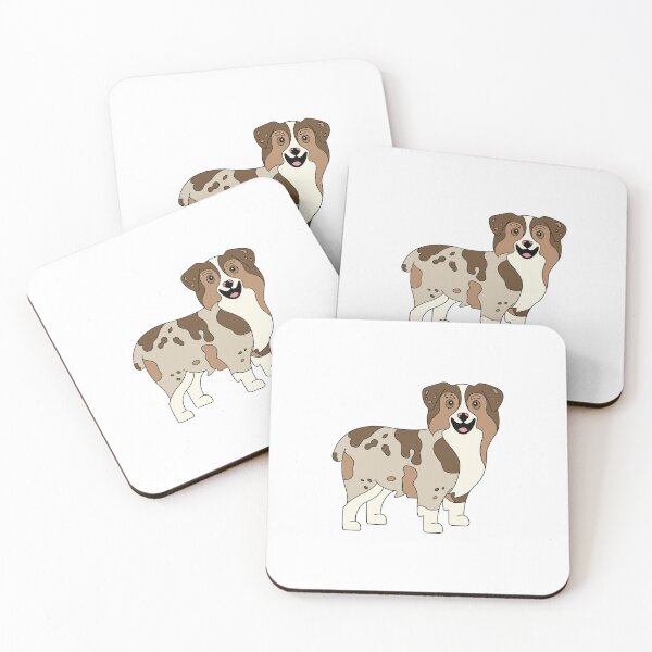Item preview, Red Merle Australian Shepherd Dog designed and sold by ericamcmillann.