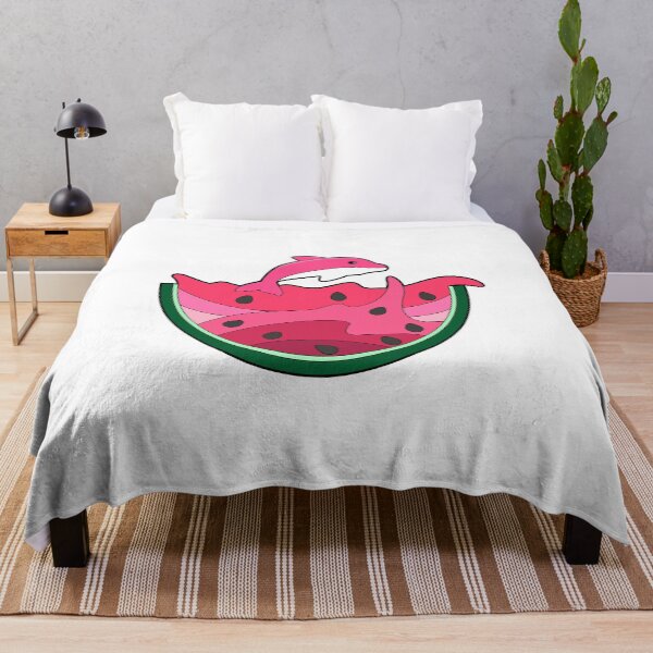 Artikelvorschau, Delfin mit Wassermelone entworfen und verkauft von Snabdesign84.