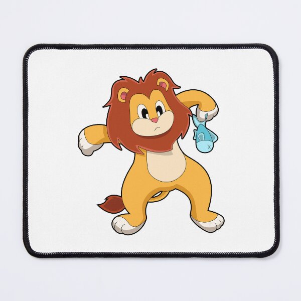 Item preview, Lion with Fish designed and sold by Snabdesign84.