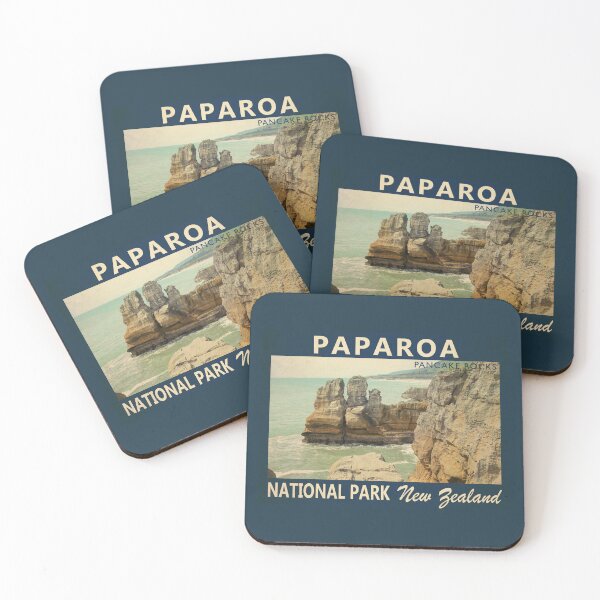 Item preview, Paparoa National Park New Zealand Vintage designed and sold by KrisSidDesigns.