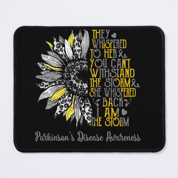 Item preview, I Am The Storm Sunflower Leopard Parkinson's Disease Awareness designed and sold by rechardtee.