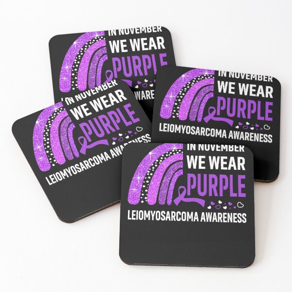 Item preview, In November We Wear Purple Leiomyosarcoma Awareness designed and sold by Gillosina.