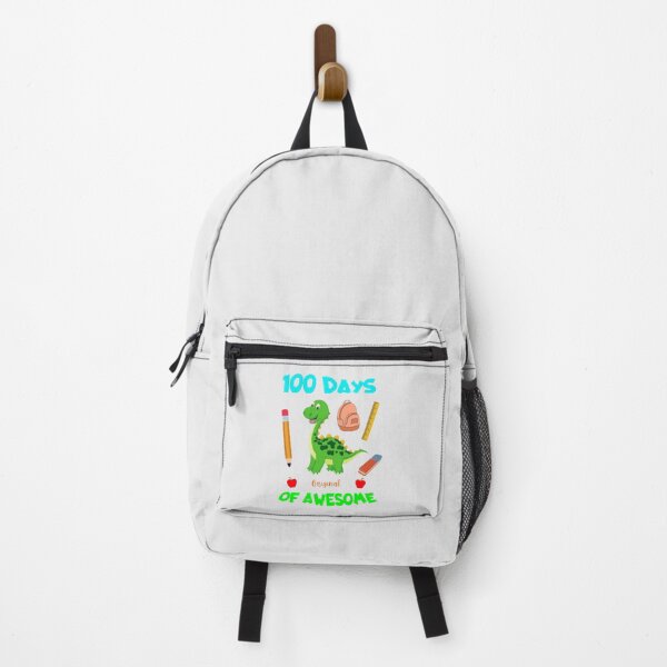 Item preview, 100 Days Of Awesome The Best Teacher Dinosaur Blue Green Design designed and sold by BestTeacher.