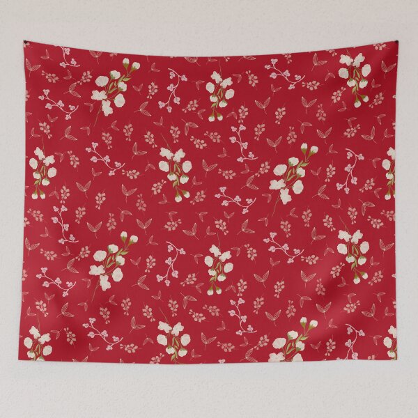 Item preview, SweetPea Pattern- Red designed and sold by JaselviiStudio.