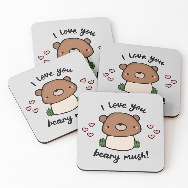 Item preview, I Love You Beary Mush designed and sold by Stacey Roman.