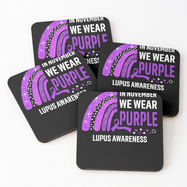Item preview, In November We Wear Purple Lupus Awareness designed and sold by Gillosina.