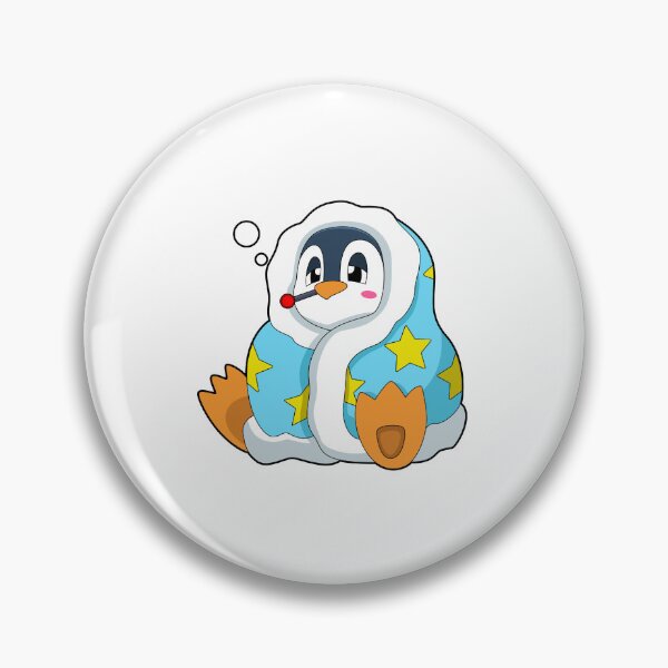 Item preview, Penguin with Clinical thermometer designed and sold by Snabdesign84.