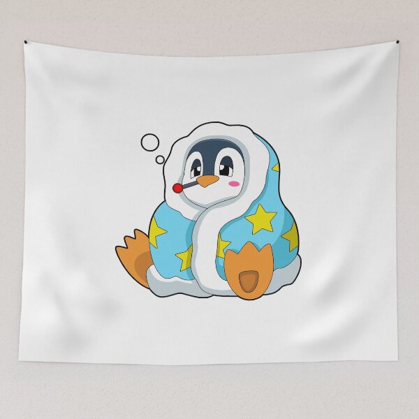 Item preview, Penguin with Clinical thermometer designed and sold by Snabdesign84.