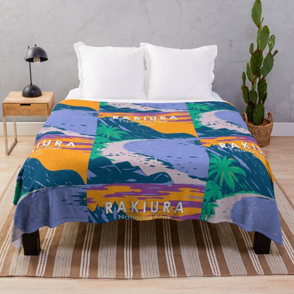 Item preview, Rakiura National Park New Zealand Vintage designed and sold by KrisSidDesigns.
