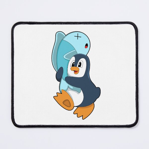 Item preview, Penguin with Fish designed and sold by Snabdesign84.