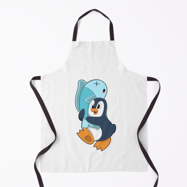 Item preview, Penguin with Fish designed and sold by Snabdesign84.