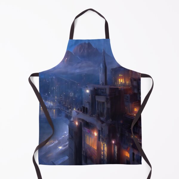 Item preview, In the Year 2058, Futuristic City Lights, Fantasy Art designed and sold by Itaya Art.