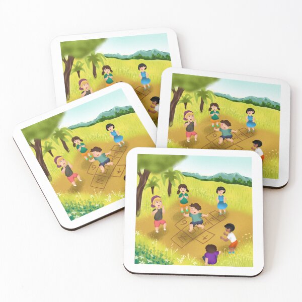 Item preview, Children's playing illustration  designed and sold by Fillustration.