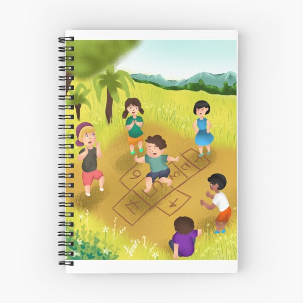 Item preview, Children's playing illustration  designed and sold by Fillustration.