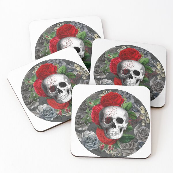 Item preview, Skulls & Roses designed and sold by KiwisEmporium.