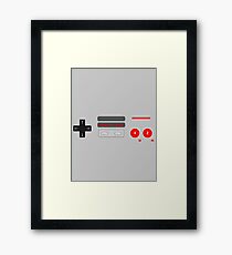 Nintendo Controller Framed Print