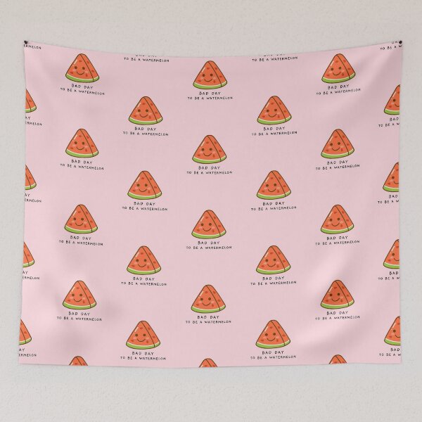 Item preview, Bad day to be a watermelon designed and sold by KonichiwaCutie.