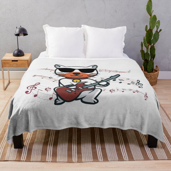 Item preview, Cute Rocker Cat designed and sold by HappyLifeCreate.
