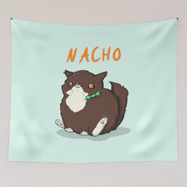 Item preview, Nacho The Cat designed and sold by LVBART.