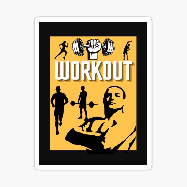 Item preview, Workout Posters & prints designed and sold by Ray Dodson.