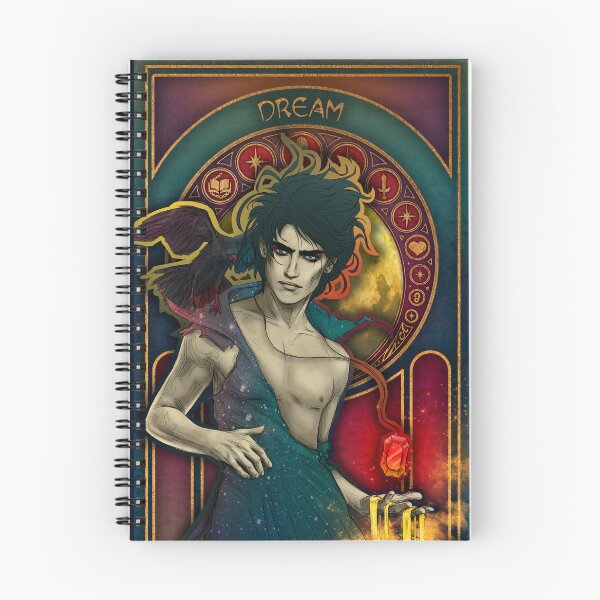 Item preview, Dream from The Sandman in Art Nouveau style designed and sold by AlexaelArtworks.