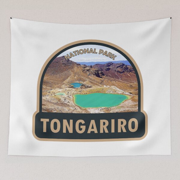 Item preview, Tongariro National Park New Zealand designed and sold by KrisSidDesigns.