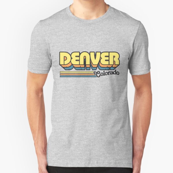 Denver, CO | City Stripes Slim Fit T-Shirt