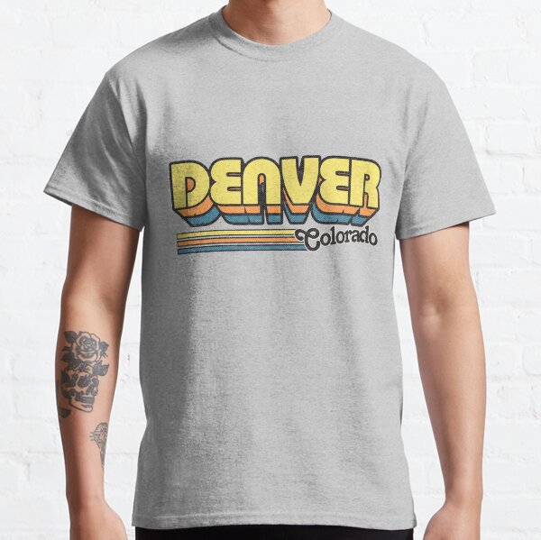 Denver, CO | City Stripes Classic T-Shirt